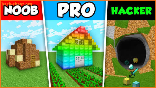 Noob vs Pro vs Hacker vs God: DanOMG screenshot