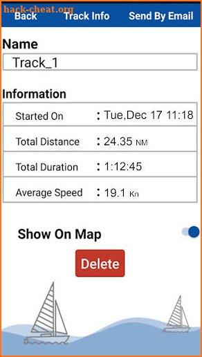 Norris Lake TN Offline Charts screenshot