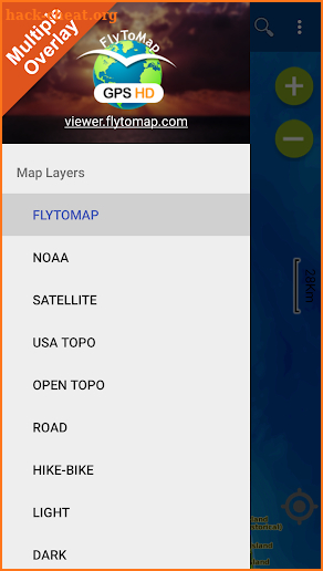 North Dakota Lakes GPS Map Navigator screenshot