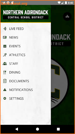 Northern Adirondack CSD screenshot