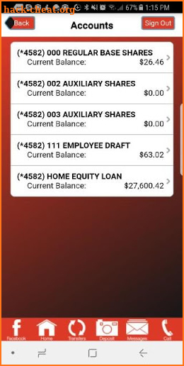 Northern Lights Federal Credit Union screenshot