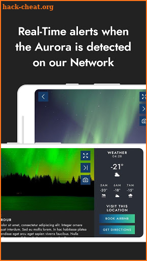 Northern lights Recognition System screenshot