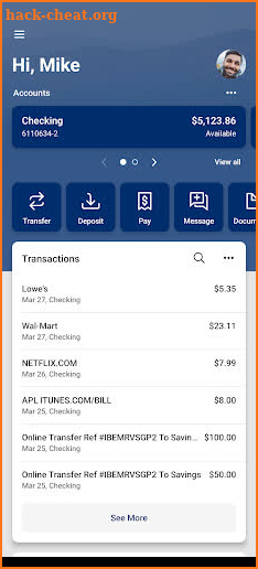 Northway Bank Mobile screenshot