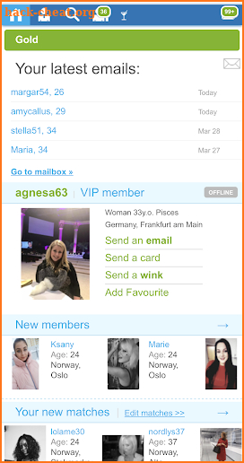 Norway Dating. Norsk Dating App screenshot