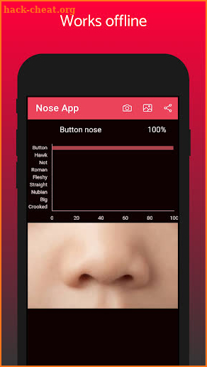 Nose App-A.I. Nose type detect screenshot