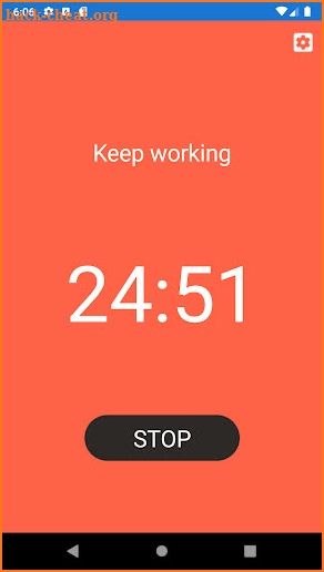 Nostro Pomodoro Timer screenshot