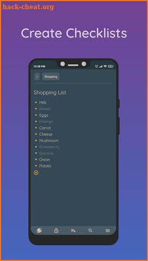 Note List: Outliner & Notes Organizer screenshot