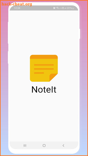 NoteIt screenshot