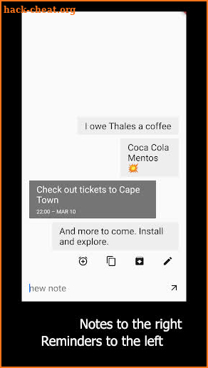 Notenger – notes and reminders screenshot