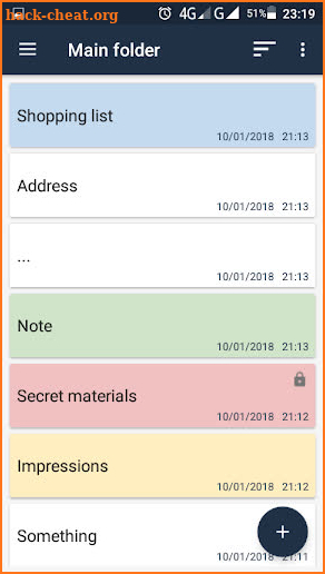 Notepad Notes screenshot