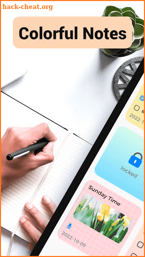 Notepad, Notes, Color Notebook screenshot