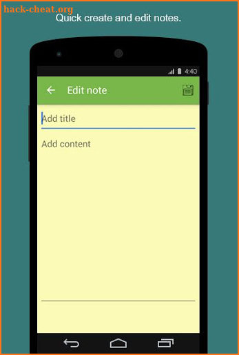 Notes - Memo Pad screenshot