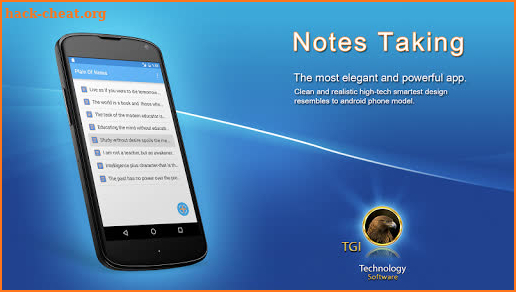 Notes Taking screenshot