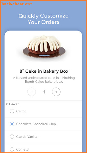 Nothing Bundt Cakes screenshot