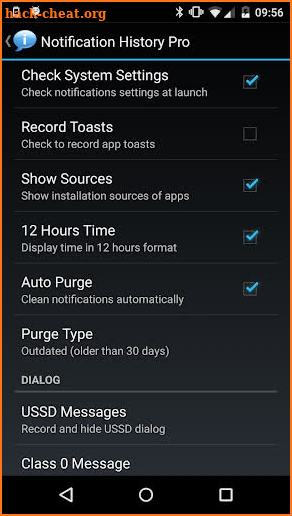 Notification History Pro screenshot