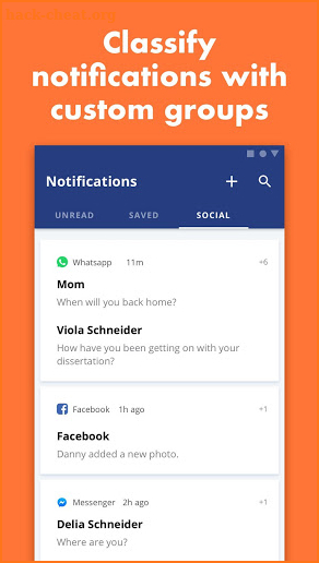 NotificationHistory - Recent Message Saver screenshot