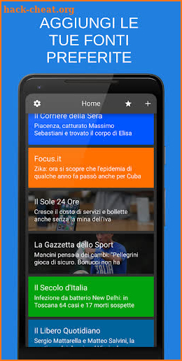 Notizie + | Italian News screenshot