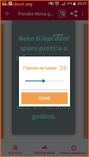 Nova godina Pozdravne poruke screenshot