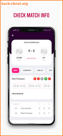 Nova Score - Live Football screenshot