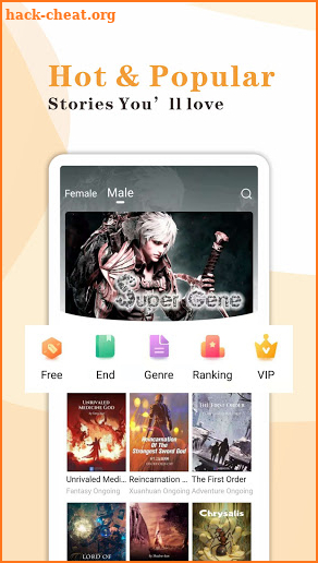 Novelfull - Read Web novels for free screenshot