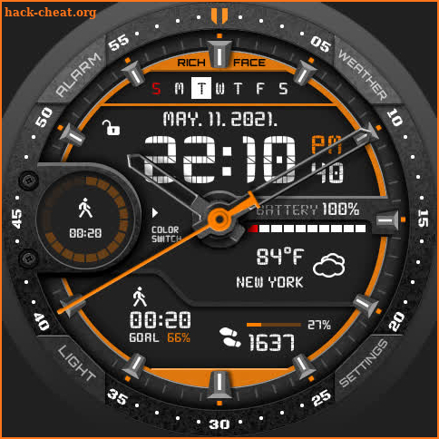 Novus WatchFace screenshot