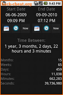 Now And Then - Date Calculator screenshot
