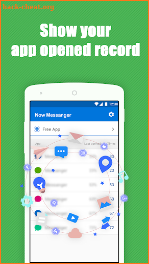 Now Messenger screenshot