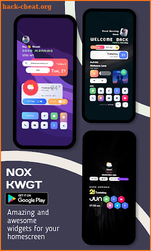 NOX KWGT screenshot