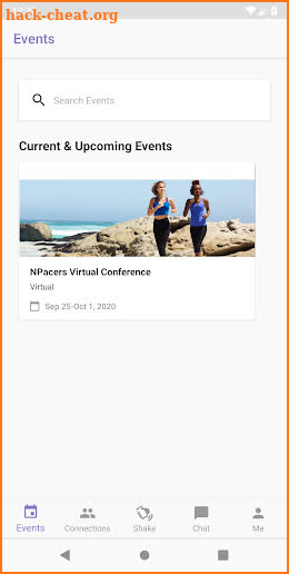 NPacers Virtual Conference2020 screenshot