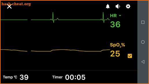 NRP Vitals screenshot