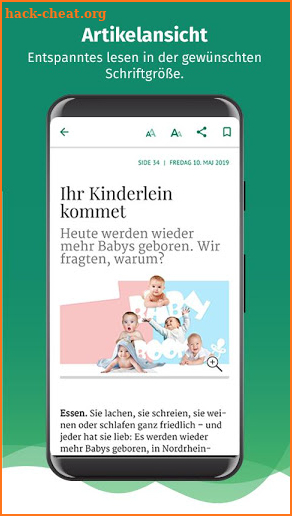 NRZ ZEITUNG DIGITAL screenshot