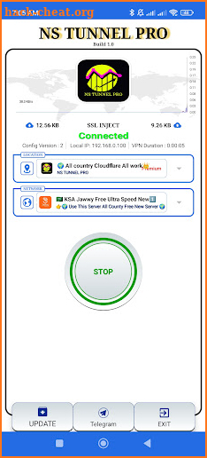NS TUNNEL PRO screenshot