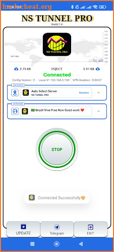 NS TUNNEL PRO screenshot