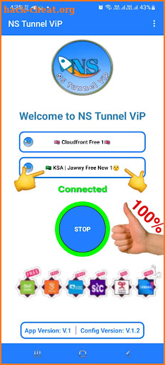 NS Tunnel ViP VPN screenshot