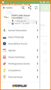 NSBE Event Attendee Guide screenshot