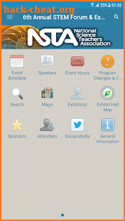 NSTA Conferences & Events screenshot