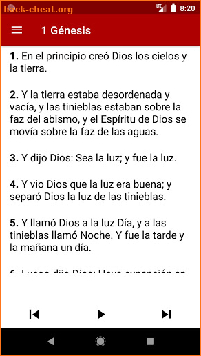 Nueva Santa Biblia en Español screenshot