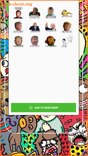 Nuevos Stickers para WhatsApp - Memes WAStickerApp screenshot