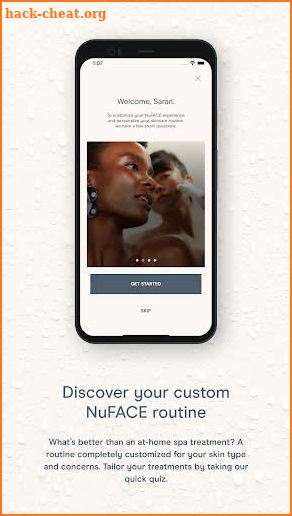 NuFACE screenshot