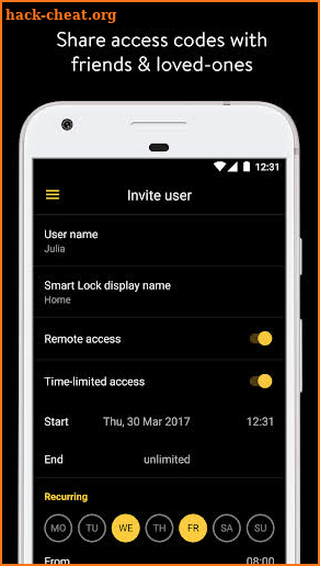 Nuki Smart Lock screenshot