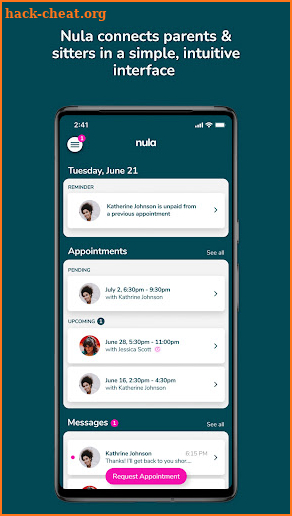 Nula screenshot