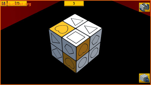 Number Cubed Puzzle Game screenshot