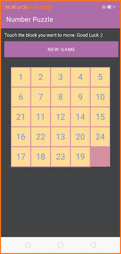 Number Puzzle 93bf screenshot