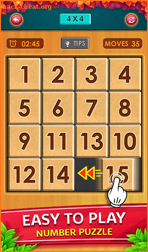 Number Puzzle - Classic Slide Puzzle  - Num Riddle screenshot