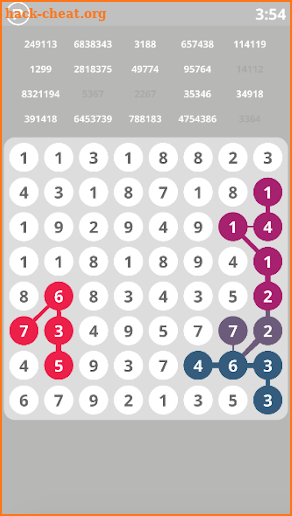 Number Search - Snake screenshot