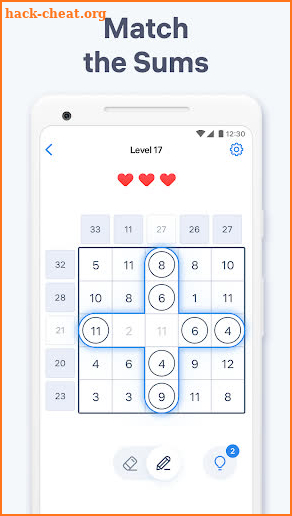 Number Sums - Numbers Game screenshot