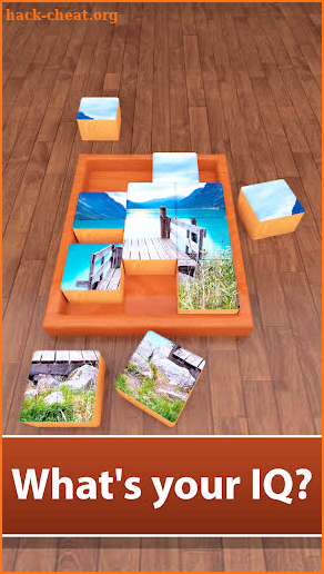 Number Wood Jigsaw screenshot