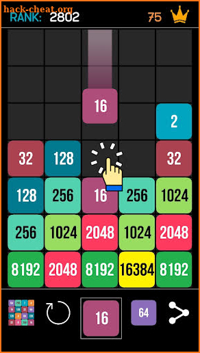 Numbers 2048 Long Life screenshot