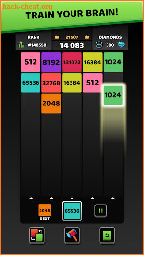 NumBlocks: 2048 Number Merge screenshot