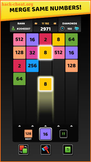 NumBlocks: 2048 Number Merge screenshot